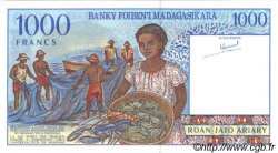 1000 Francs - 200 Ariary MADAGASKAR  1994 P.076 ST