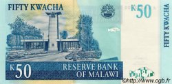 50 Kwacha MALAWI  2003 P.45b UNC
