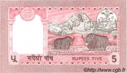 5 Rupees NEPAL  1987 P.30a UNC