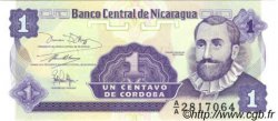 1 Centavo De Cordoba NIKARAGUA  1991 P.167 ST