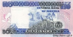 50 Naira NIGERIA  1984 P.27c UNC-
