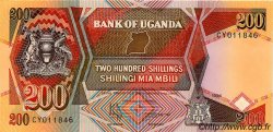200 Shillings UGANDA  1994 P.32b FDC
