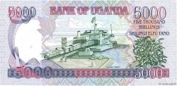 5000 Shillings UGANDA  2002 P.40 ST