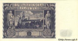 20 Zlotych POLAND  1936 P.077 AU