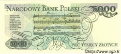 5000 Zlotych POLONIA  1988 P.150c FDC