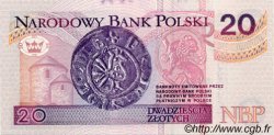 20 Zlotych POLONIA  1994 P.174a FDC