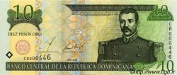 10 Pesos Oro RÉPUBLIQUE DOMINICAINE  2001 P.165a UNC