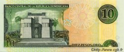 10 Pesos Oro RÉPUBLIQUE DOMINICAINE  2001 P.165a ST