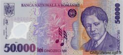 50000 Lei ROMANIA  2001 P.113a FDC