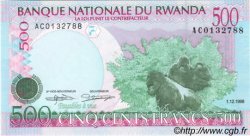 500 Francs RWANDA  1998 P.26 UNC