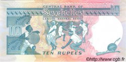 10 Rupees SEYCHELLEN  1989 P.32 ST