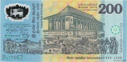 200 Rupees SRI LANKA  1998 P.114b