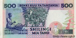 500 Shilingi TANZANIA  1993 P.26c UNC