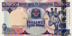 10000 Shilingi TANZANIA  1997 P.33 UNC