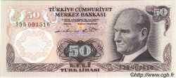 50 Lira TURCHIA  1970 P.188 FDC