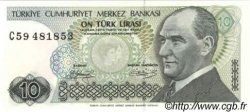 10 Lirasi TURKEY  1979 P.192 UNC