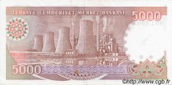 5000 Lira TÜRKEI  1992 P.198 fVZ