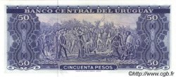 50 Pesos URUGUAY  1967 P.046a FDC