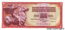 100 Dinara YOUGOSLAVIE  1981 P.090b NEUF