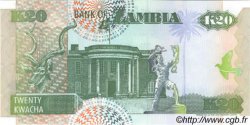20 Kwacha ZAMBIA  1992 P.36b UNC