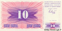 10 Dinara BOSNIA-HERZEGOVINA  1992 P.010a SC+