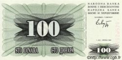 100 Dinara BOSNIA-HERZEGOVINA  1992 P.013a FDC