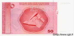 50 Convertible Maraka Spécimen BOSNIA-HERZEGOVINA  1998 P.068s FDC