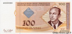 100 Convertible Maraka Spécimen BOSNIA-HERZEGOVINA  1998 P.069s FDC