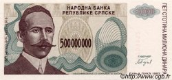 500000000 Dinara BOSNIA-HERZEGOVINA  1993 P.155a FDC