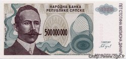 500 000 000 Dinara Spécimen BOSNIA-HERZEGOVINA  1993 P.155s FDC