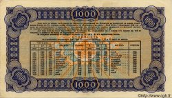 1000 Leva BULGARIA  1943 P.067I VF+
