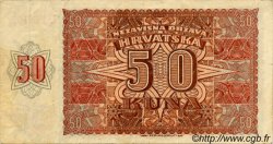 50 Kuna CROAZIA  1941 P.01 BB