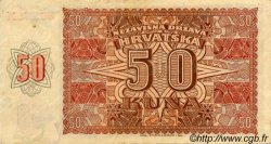 50 Kuna CROACIA  1941 P.01 MBC a EBC