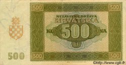 500 Kuna CROAZIA  1941 P.03 BB
