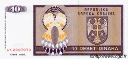 10 Dinara KROATIEN  1992 P.R01a ST
