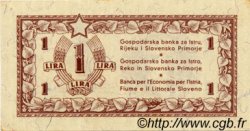1 Lira YUGOSLAVIA Fiume 1945 P.R01 AU