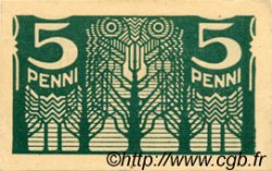 5 Penni ESTONIA  1919 P.39a EBC+