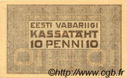 10 Penni ESTONIA  1919 P.40b AU+