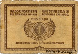 1 Mark ESTONIA  1919 P.43a MC