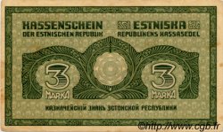 3 Marka ESTONIA  1919 P.44b EBC+