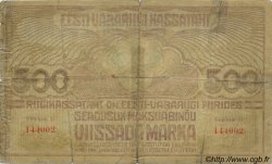 500 Marka ESTONIA  1920 P.49b G