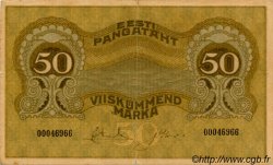 50 Marka ESTONIE  1919 P.55a TTB+