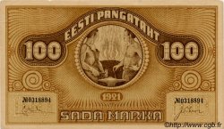 100 Marka ESTONIA  1921 P.56a MBC a EBC