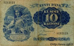10 Krooni ESTLAND  1928 P.63a SGE