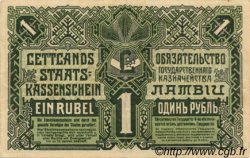 1 Rublis LATVIA  1919 P.02a XF