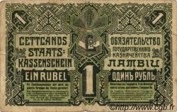 1 Rublis LETTLAND  1919 P.02a S