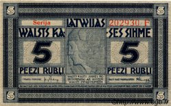 5 Rubli LETONIA  1919 P.03f MBC+