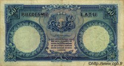 50 Latu LETTONIA  1934 P.20a MB