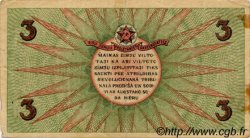 3 Rubli LETTONIA Riga 1919 P.R2a MB
