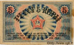 5 Rubli LETTONIA Riga 1919 P.R3a q.SPL